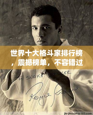 世界十大格斗家排行榜，震撼榜单，不容错过！