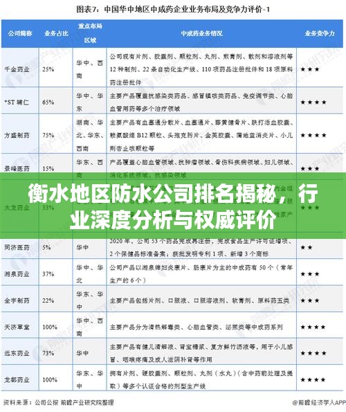 衡水地区防水公司排名揭秘，行业深度分析与权威评价