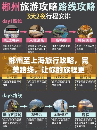 郴州至上海旅行攻略，完美路线，让你的旅程更精彩！