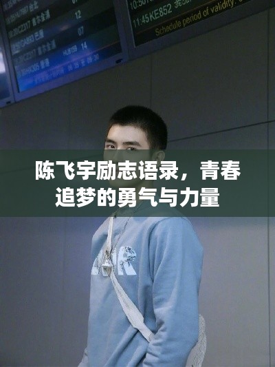 陈飞宇励志语录，青春追梦的勇气与力量