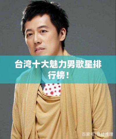 台湾十大魅力男歌星排行榜！