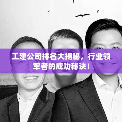工建公司排名大揭秘，行业领军者的成功秘诀！