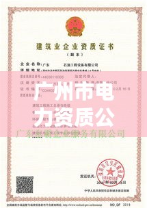 广州市电力资质公司排名揭晓，行业影响力与实力比拼