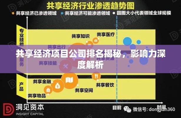 共享经济项目公司排名揭秘，影响力深度解析